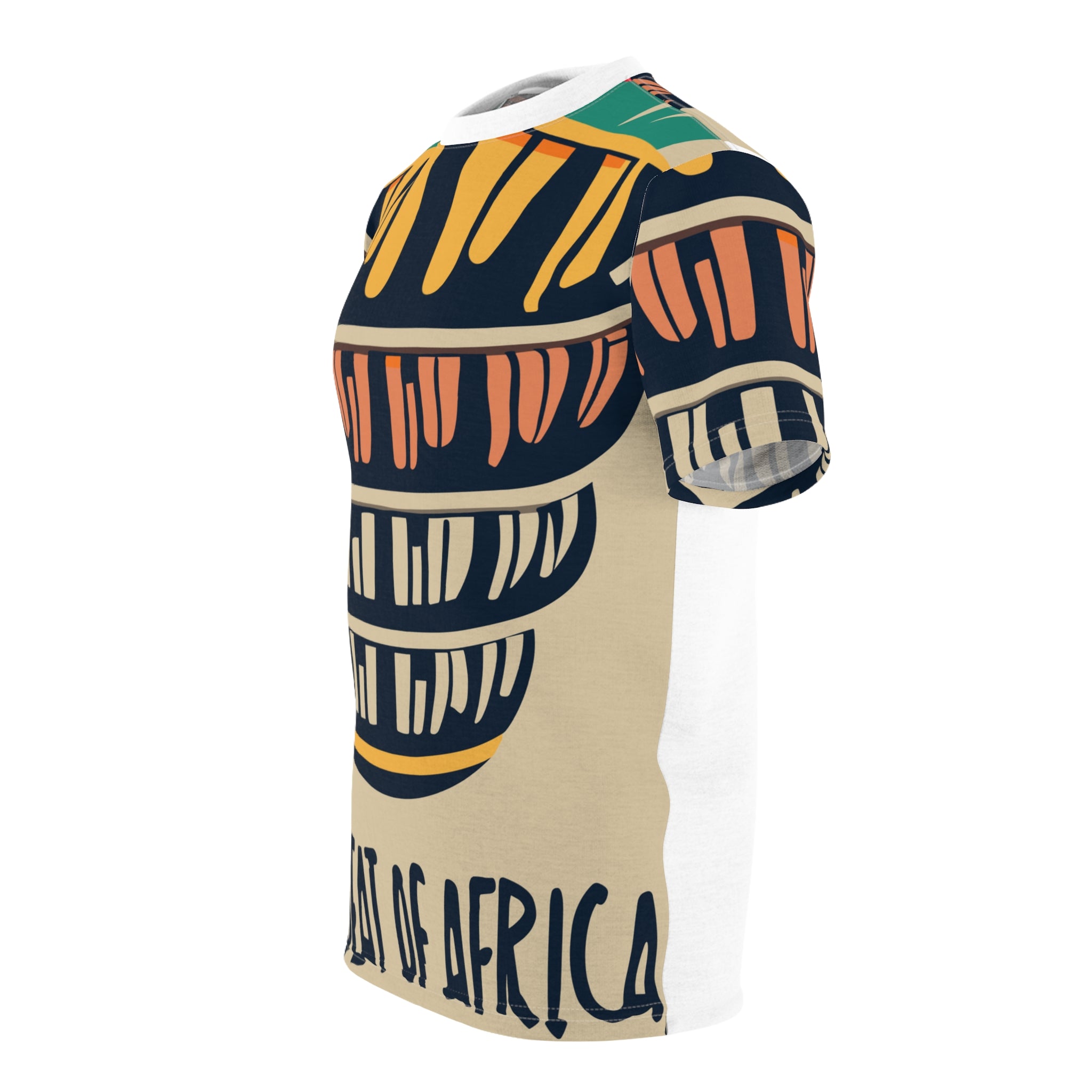 Heartbeat of Africa Unisex Cut & Sew Tee