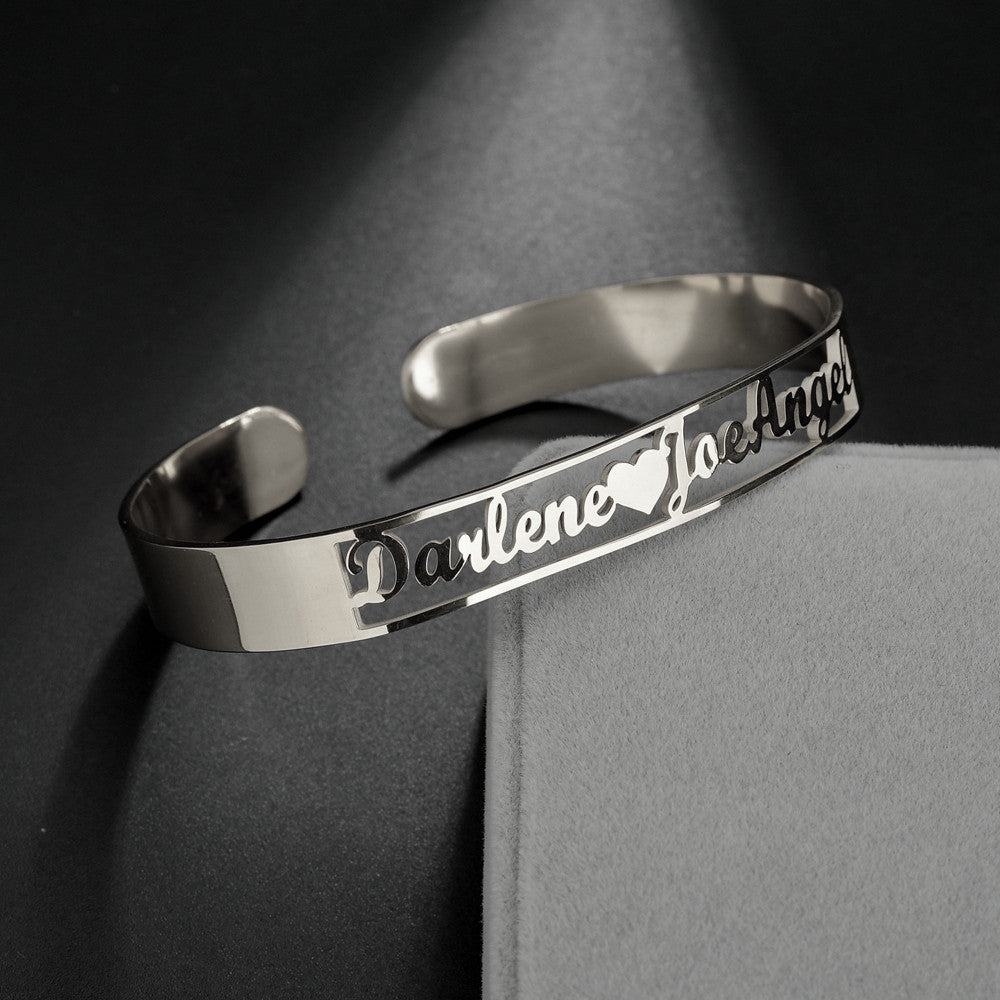 Customized Name Stainless Bracelet