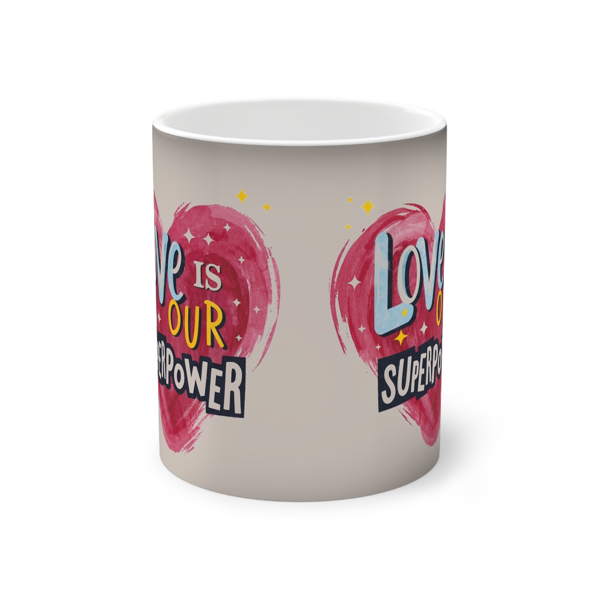 love power Color-Changing Mug, 11oz