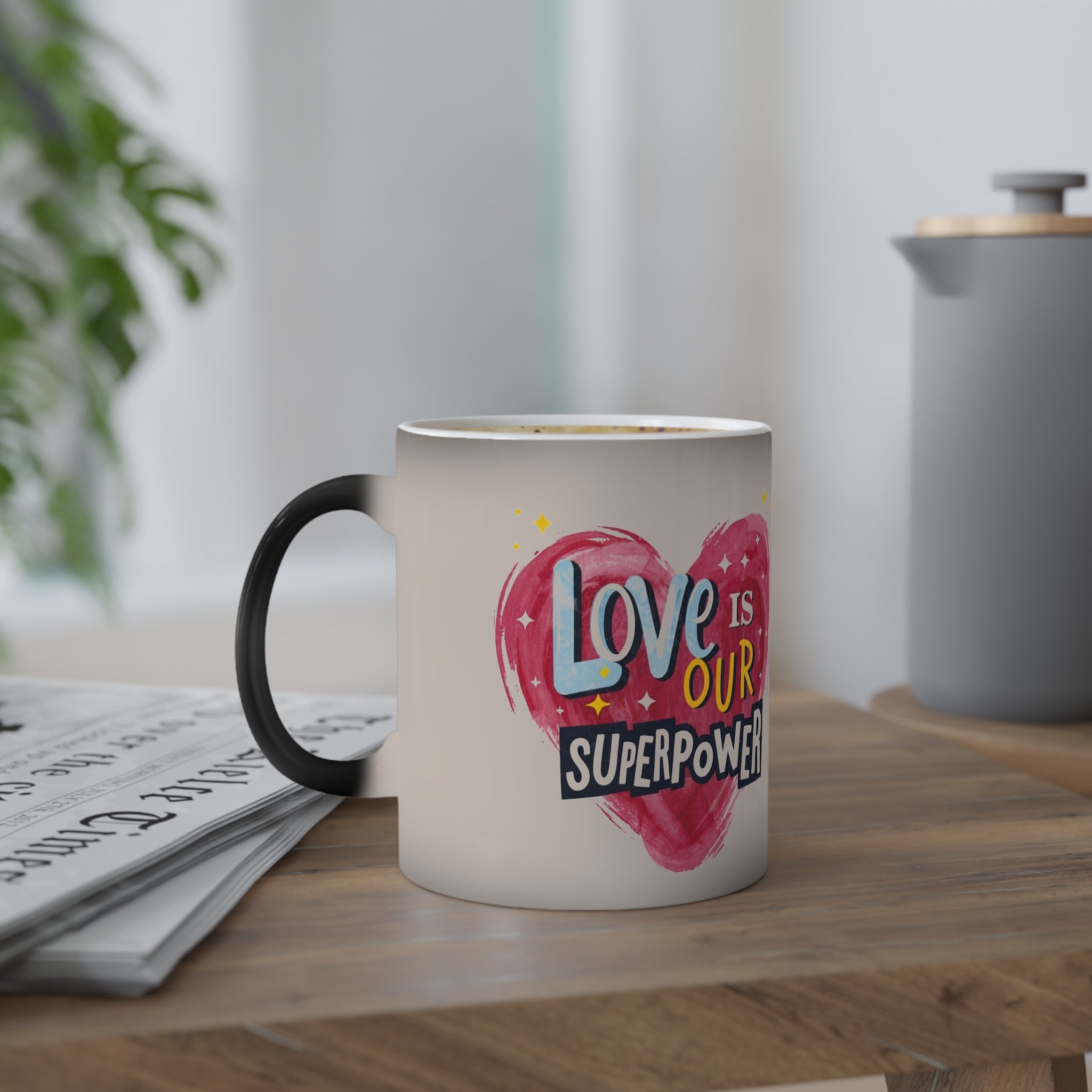 love power Color-Changing Mug, 11oz