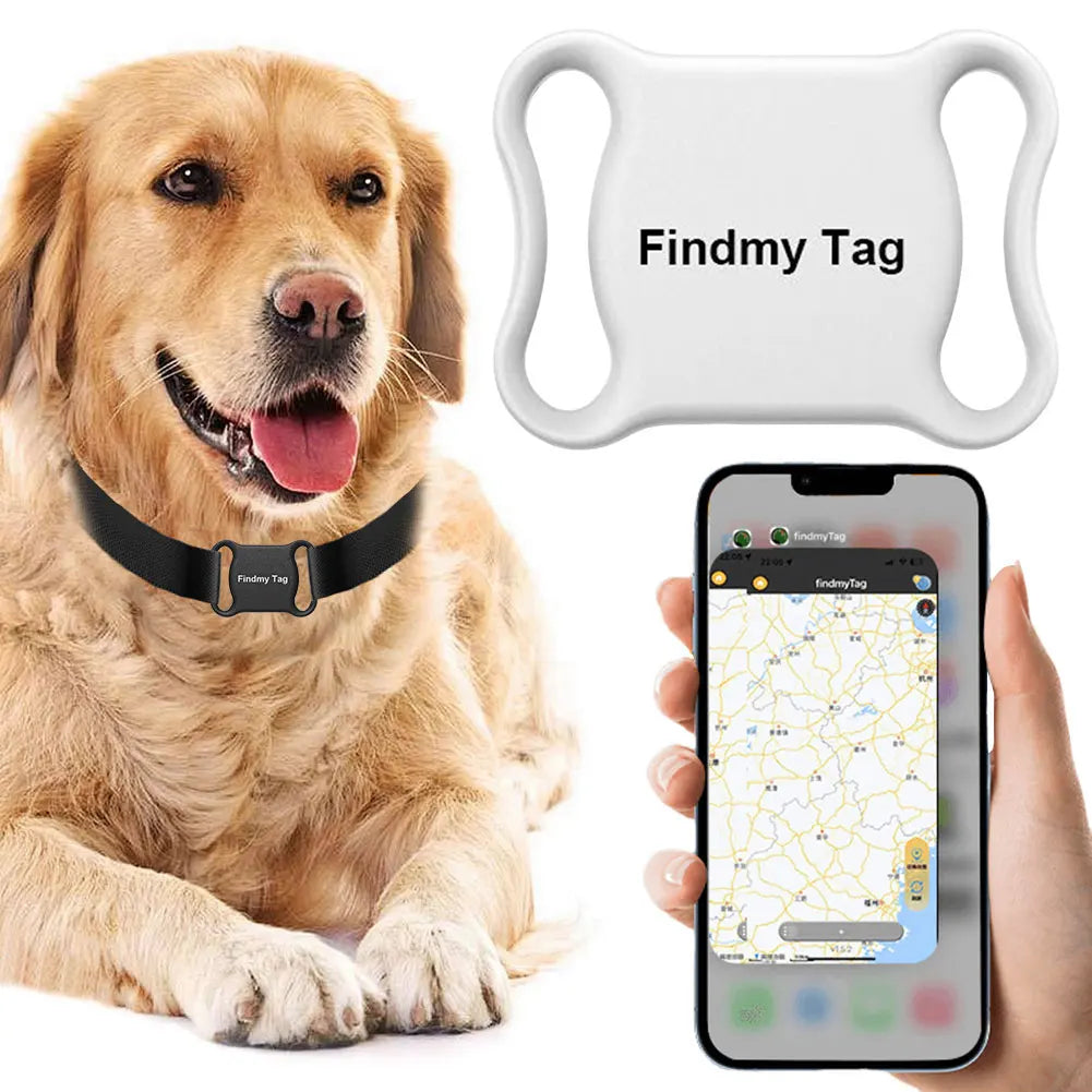 Anti-Lost GPS Tracker Locator Finder Bluetooth-compatible Smart Activity Tracker Real-Time Global Location Tracker for Dogs Cats