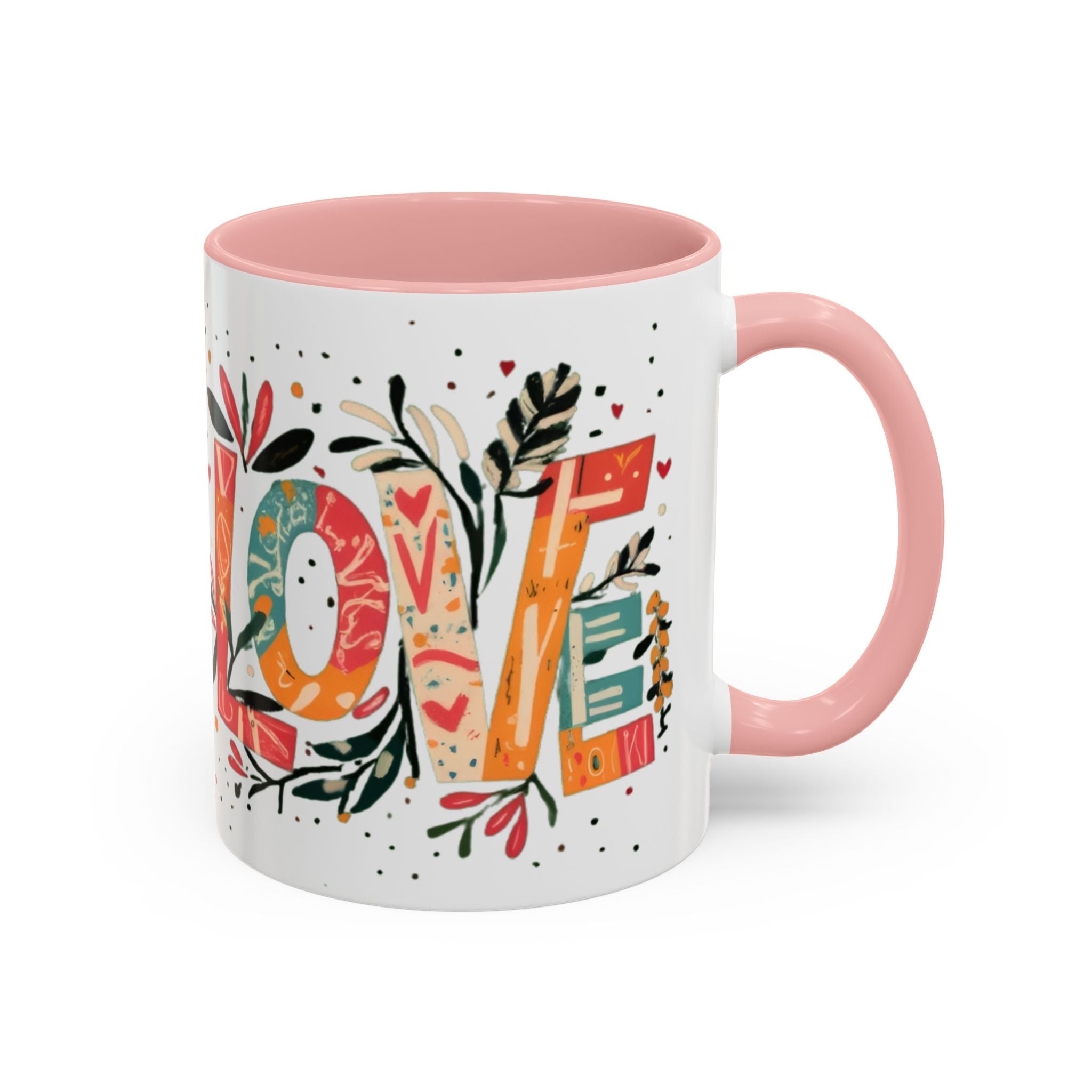 Love Accent Coffee Mug, 11oz