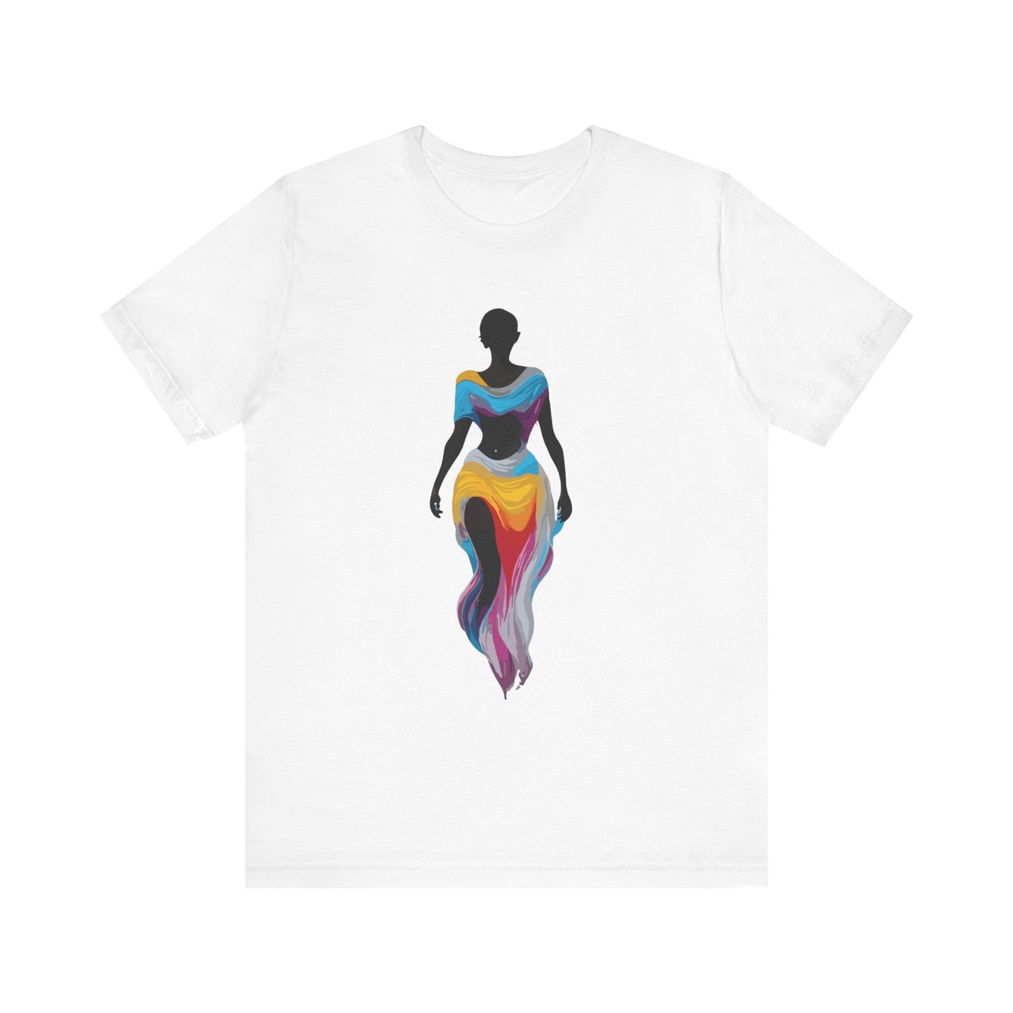 dark rainbow Unisex Jersey Short Sleeve Tee