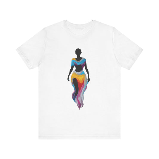 dark rainbow Unisex Jersey Short Sleeve Tee