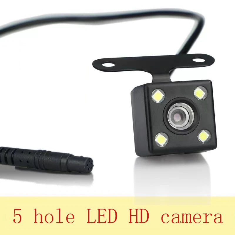 5Pin Car Mounted  Car DVR 4LED Rear View Camera 170° Motor Vehicle Mirror Dash Cam DVR Rear View Camera 2.5mm Waterproof