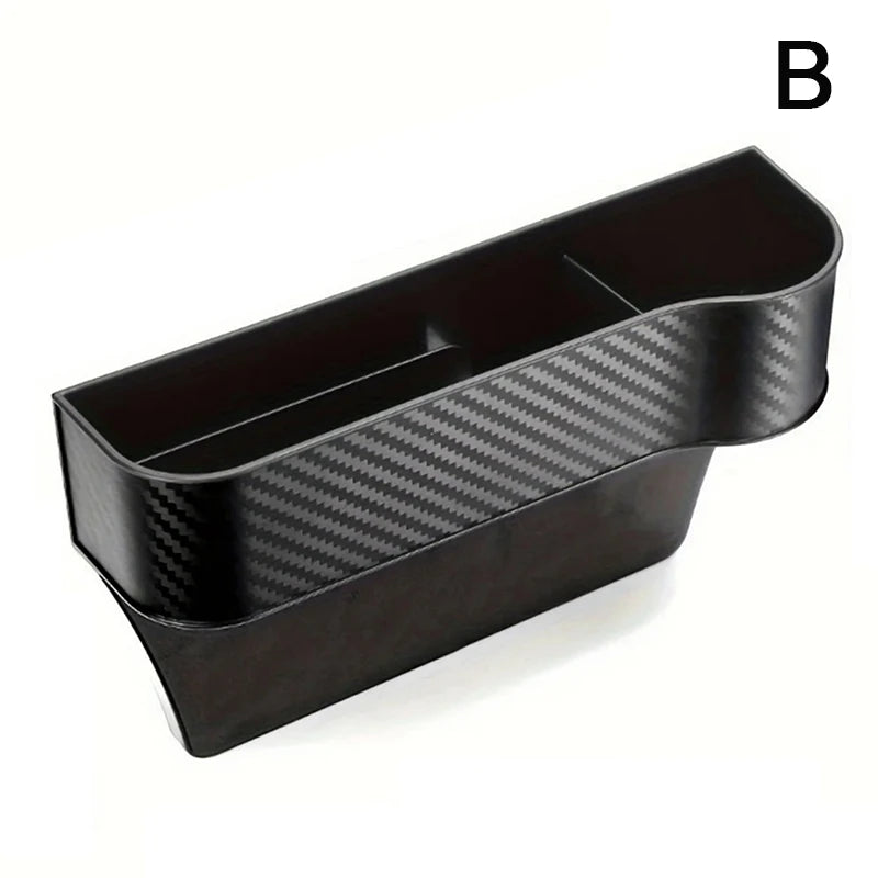 Car Seat Crevice Storage Box Seat Gap Slit Pocket Catcher Organizer Universal Car Seat Organizer Card Phone Key Holder Pocket