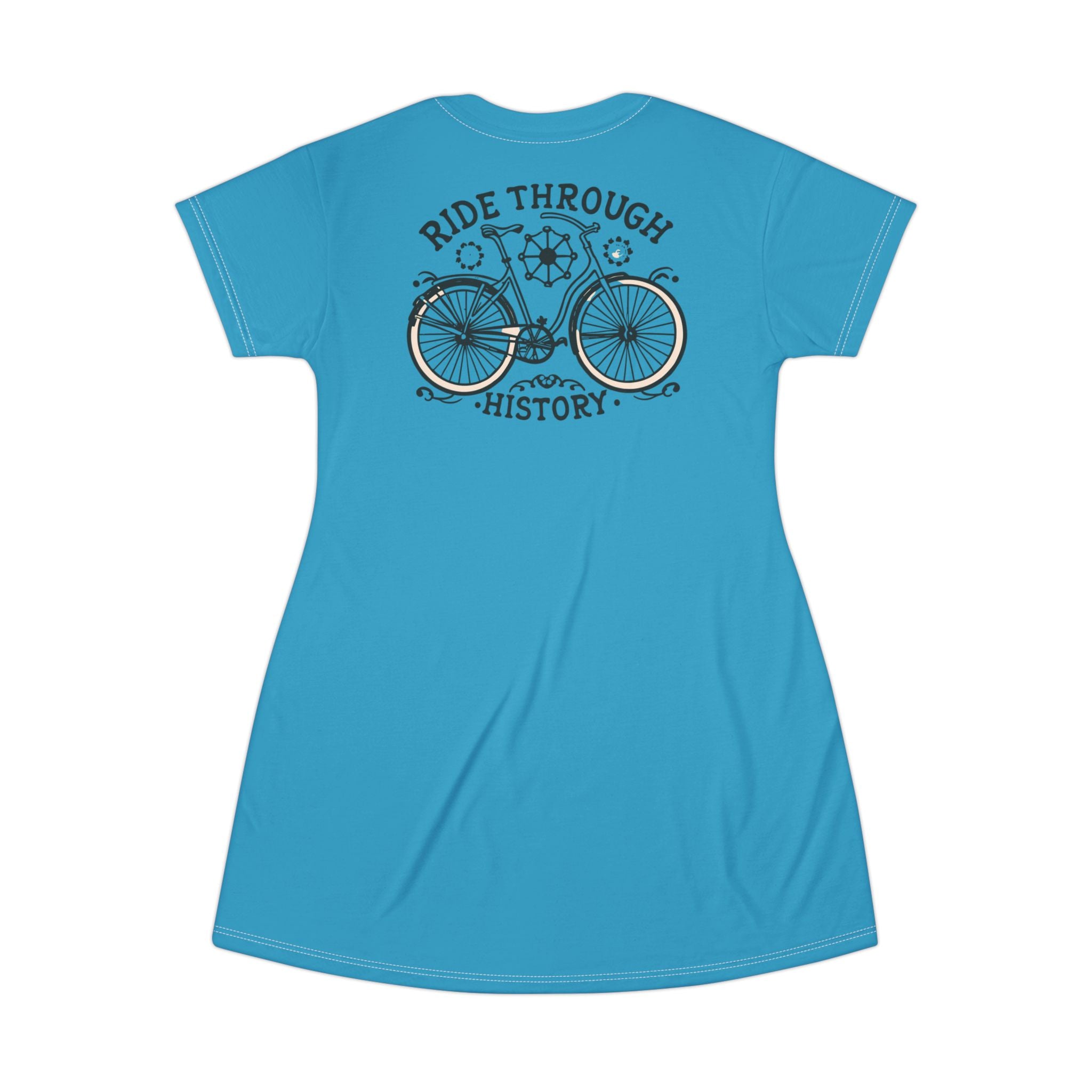 Ride Through Time Women T-Shirt Dress