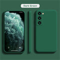 luxury Liquid Silicone Case for Samsung S25 S24 Galaxy S20 S21 S22 S23 FE Plus Note10 20 A52 A31 A41 A71 A51 A72 A70 A50 Coque