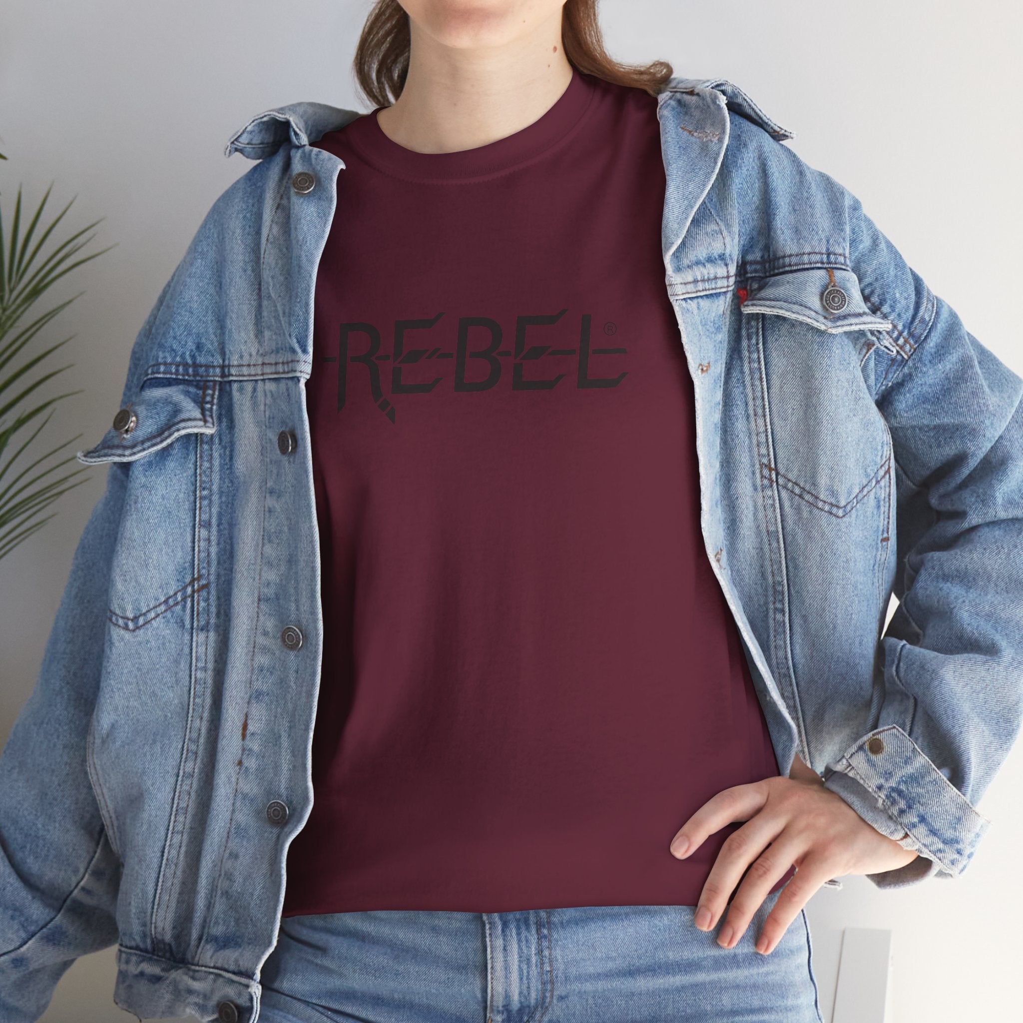 Rebel Unisex Heavy Cotton Tee