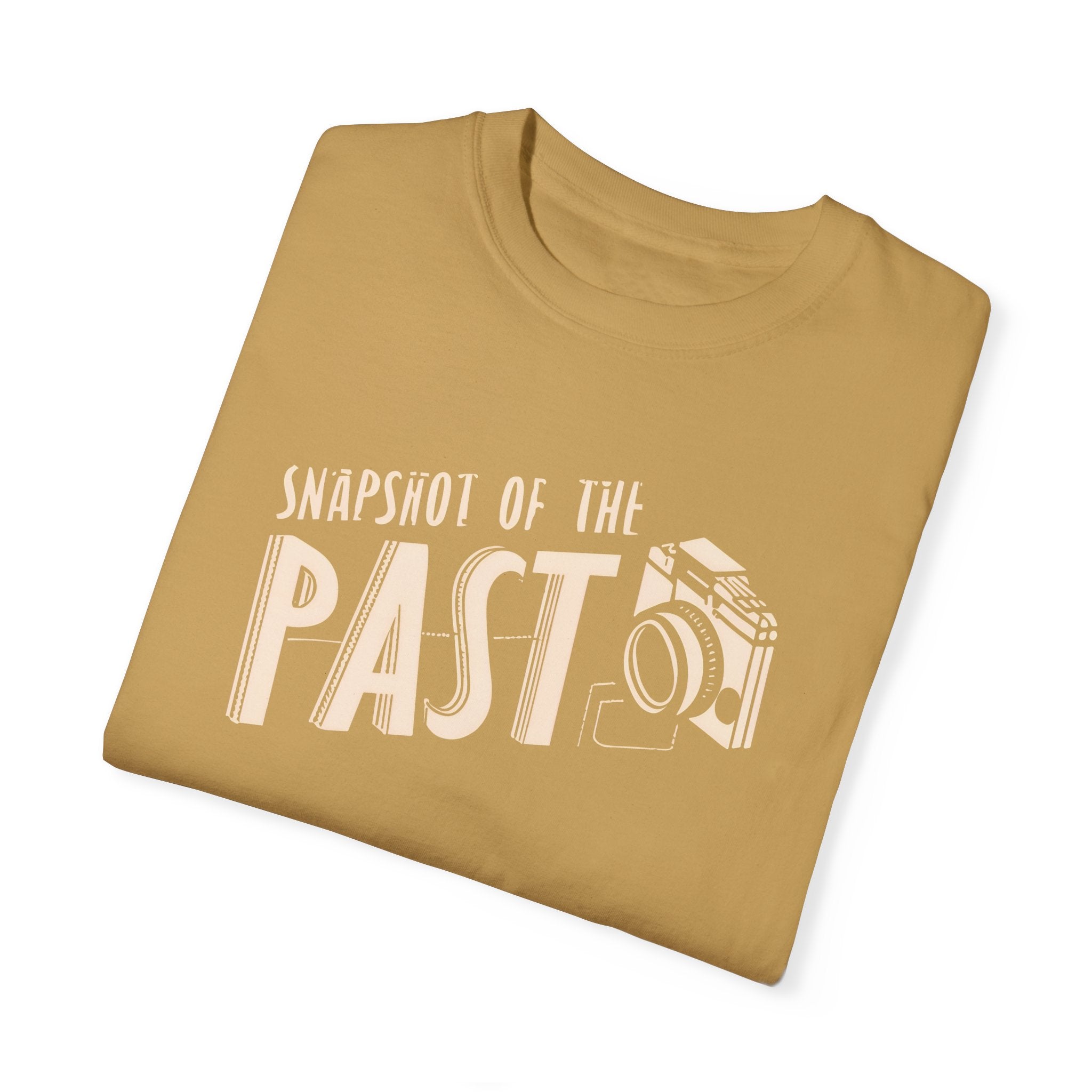 Snapshop of the  past Unisex Garment-Dyed T-shirt