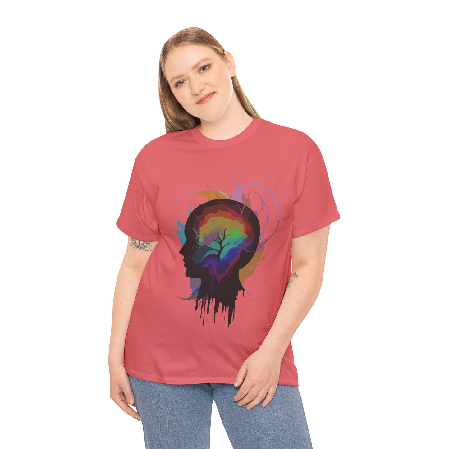 brain tree Unisex Heavy Cotton Tee