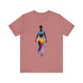 dark rainbow Unisex Jersey Short Sleeve Tee