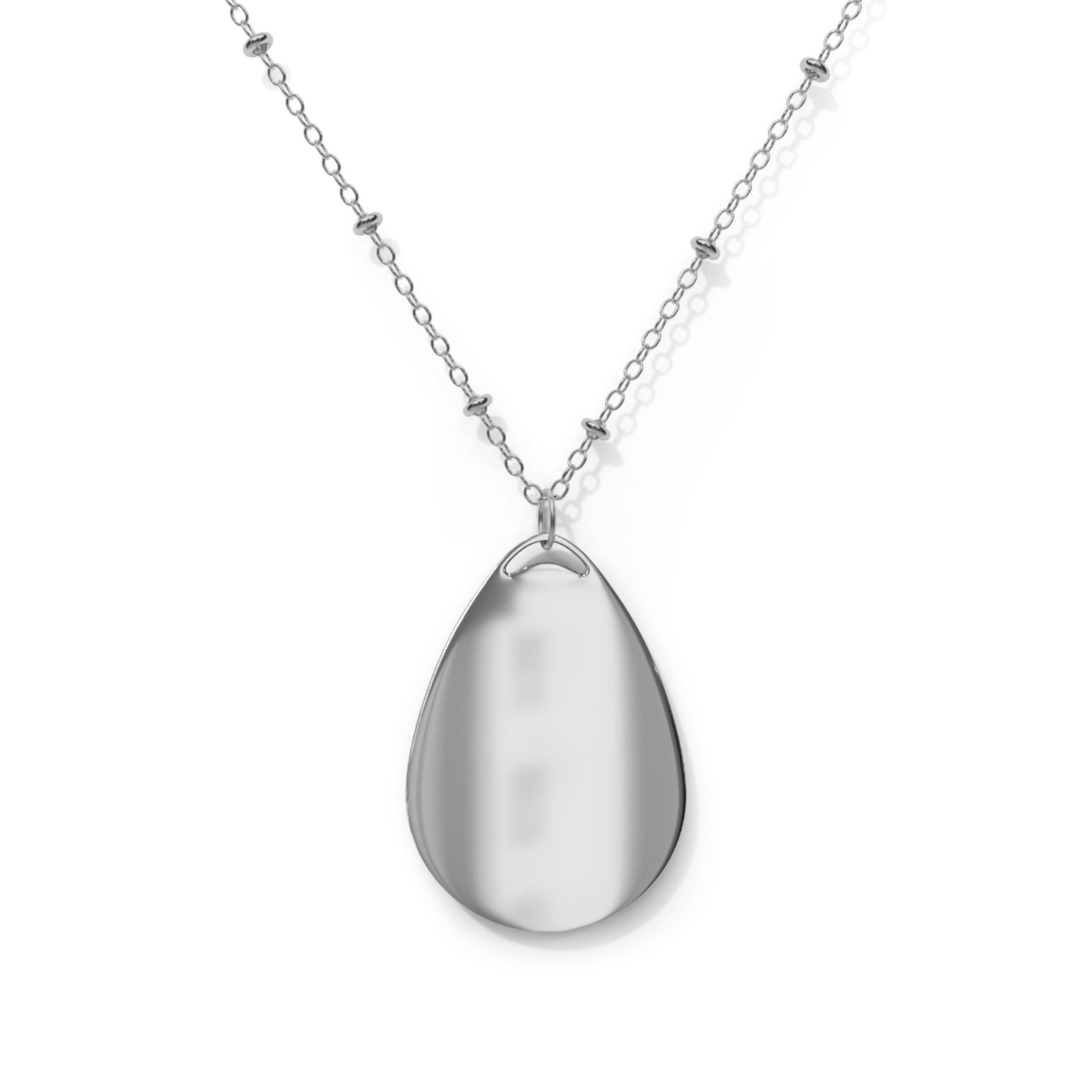 Love Oval Necklace