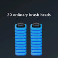 Disposable Toilet Brush with Replacement Brush Head Wall-Mounted No