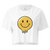 Women's smiley Crop-top