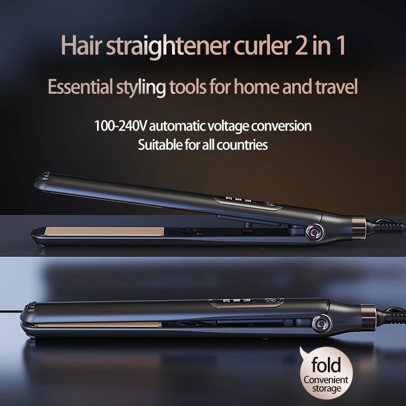 Fast Heating Hair Straightener Curler 2 in 1 For Xiaomi