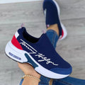 Flat Women Shoes Casual Breathable Wedges Ladies Walking Sneakers