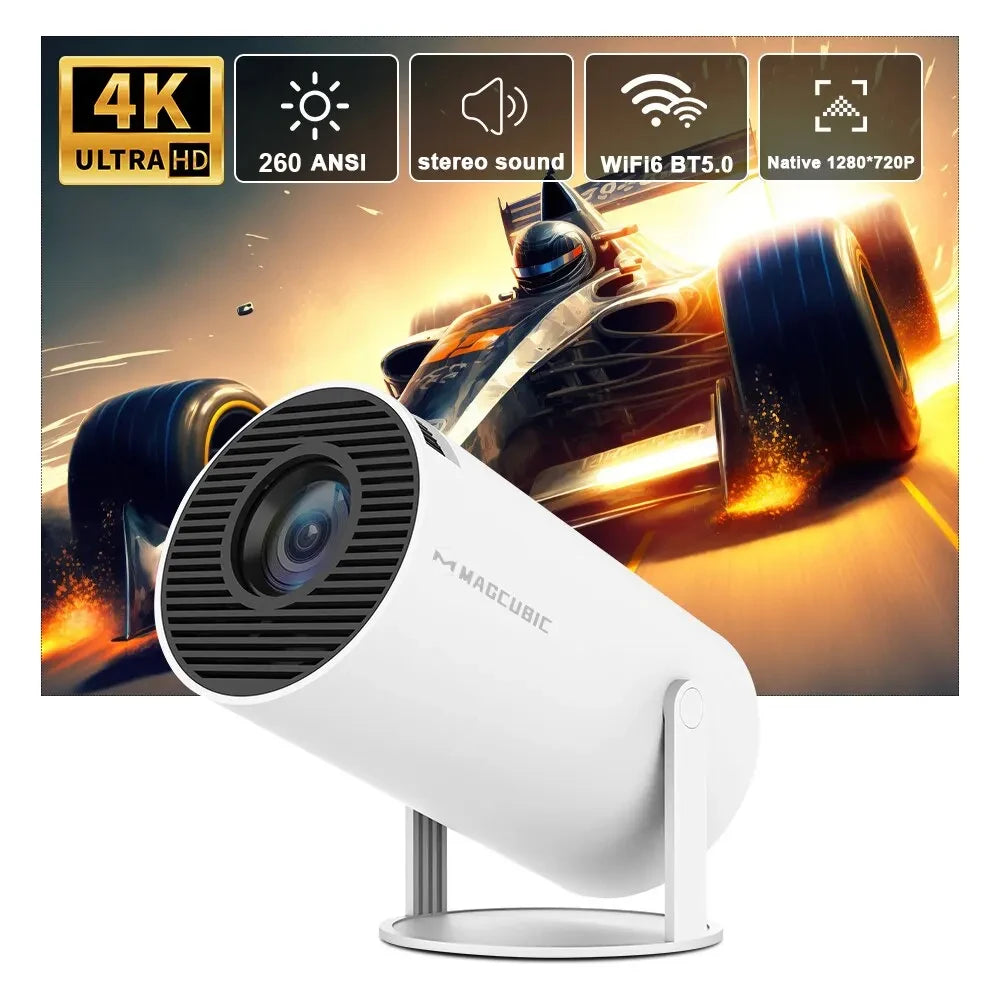 Smart Projector Magcubic HY300 PRO 4K Android 11 Dual Wifi6