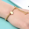 Small Ball Beads Pull Out Stainless Bracelet