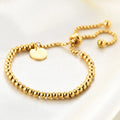 Small Ball Beads Pull Out Stainless Bracelet