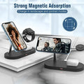 3 in 1 Wireless Charger Stand Magnetic For iPhone 12 13 14 15 16 Fast