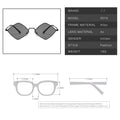 Women Punk Sunglasses Brand Designer Small Square Steampunk Sun Glasses Men Metal Frame Driving Eyewear Gafas De Sol Mujer