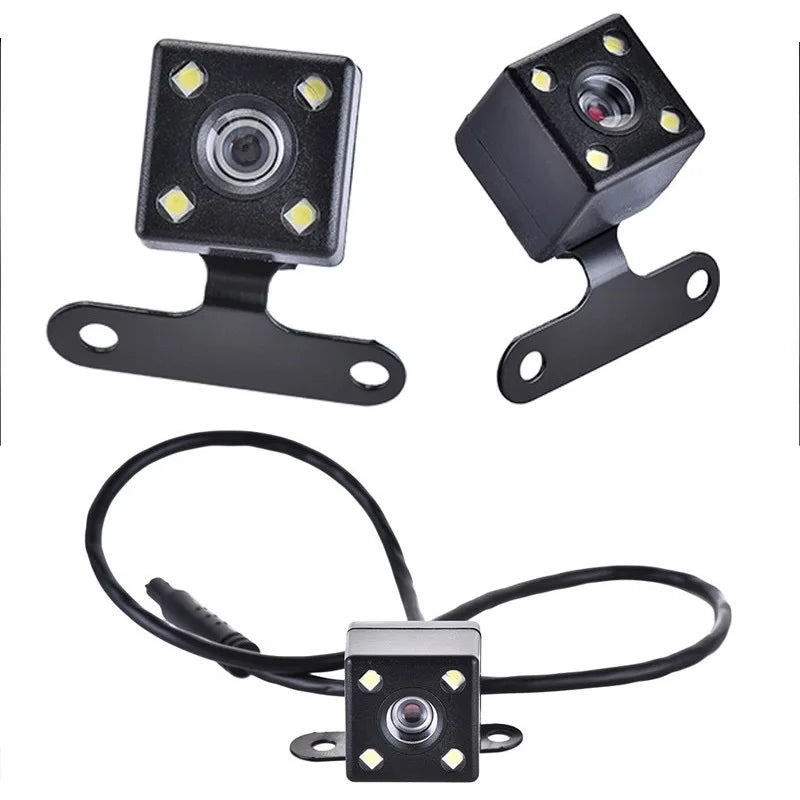 5Pin Car Mounted  Car DVR 4LED Rear View Camera 170° Motor Vehicle Mirror Dash Cam DVR Rear View Camera 2.5mm Waterproof