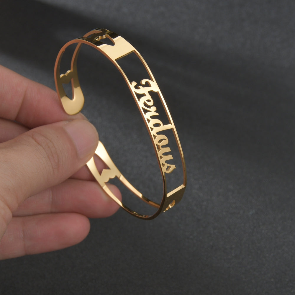 Customized Name Stainless Bracelet