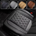 Car Front Seat Cover PU Leather Seat Protector Wear-resistant Universal Pad Accessories Mat Auto Interior Car Chair T5S2