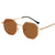 Classic Vintage Metal Multilateral Sunglasses