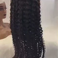 22” 13x4 HD Full Frontal Lace Wig – 100% Human Hair | Deep Wave | Glueless & Pre-Plucked