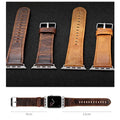 Handmade Vintage Leather iWatch Strap