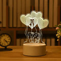 Luminart Acrylic LED Lamp